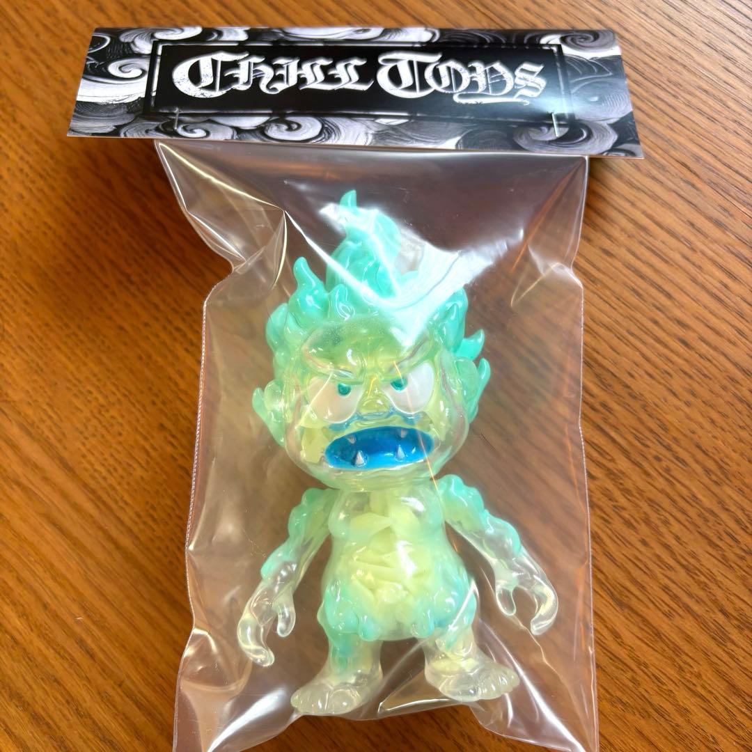 煙童　ソフビ　妖怪　sofubi 蓄光　抽選　インディーズソフビ