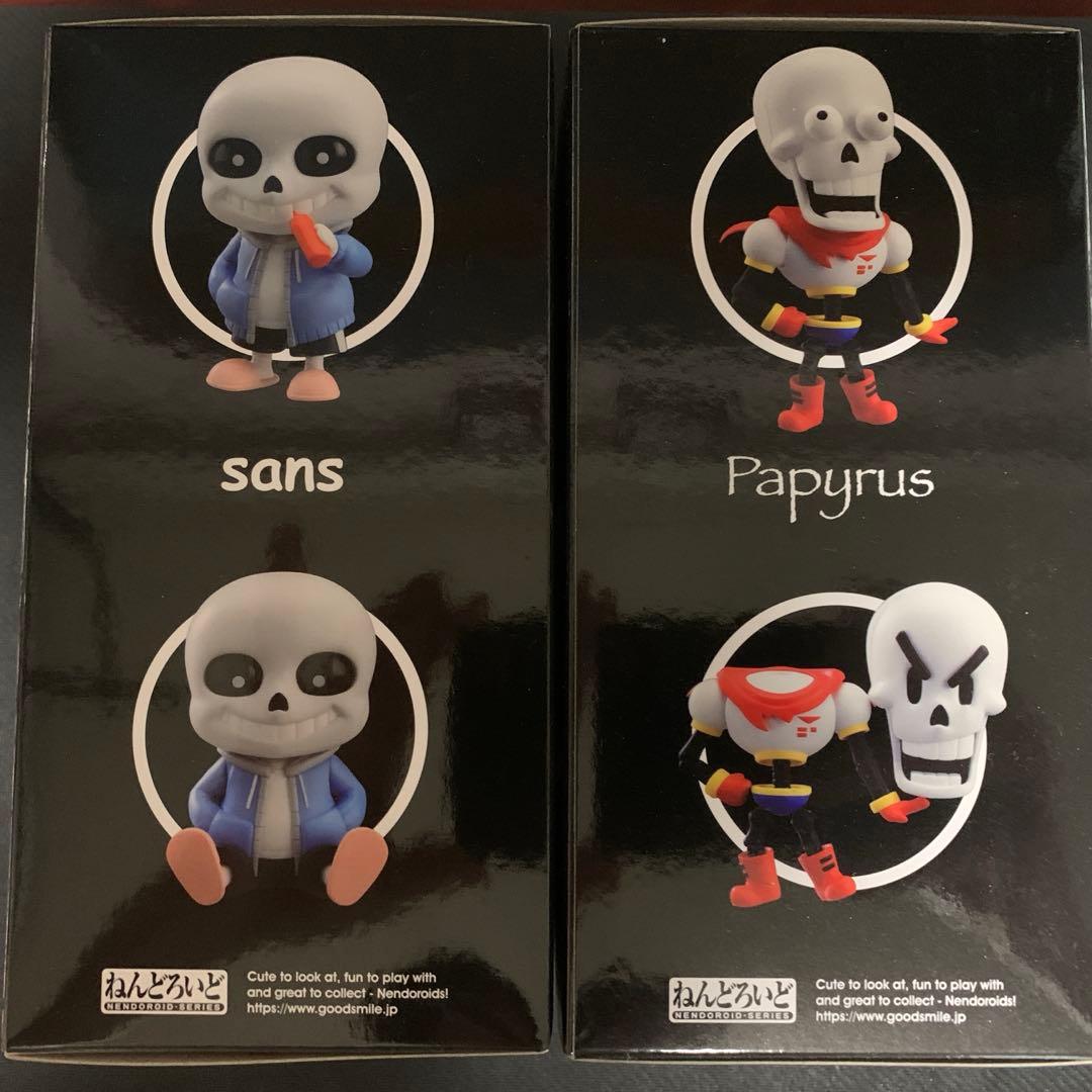 ぽ*み様 取置き可　UNDERTALE　ねんどろいど　サンズ　パピルス　セット