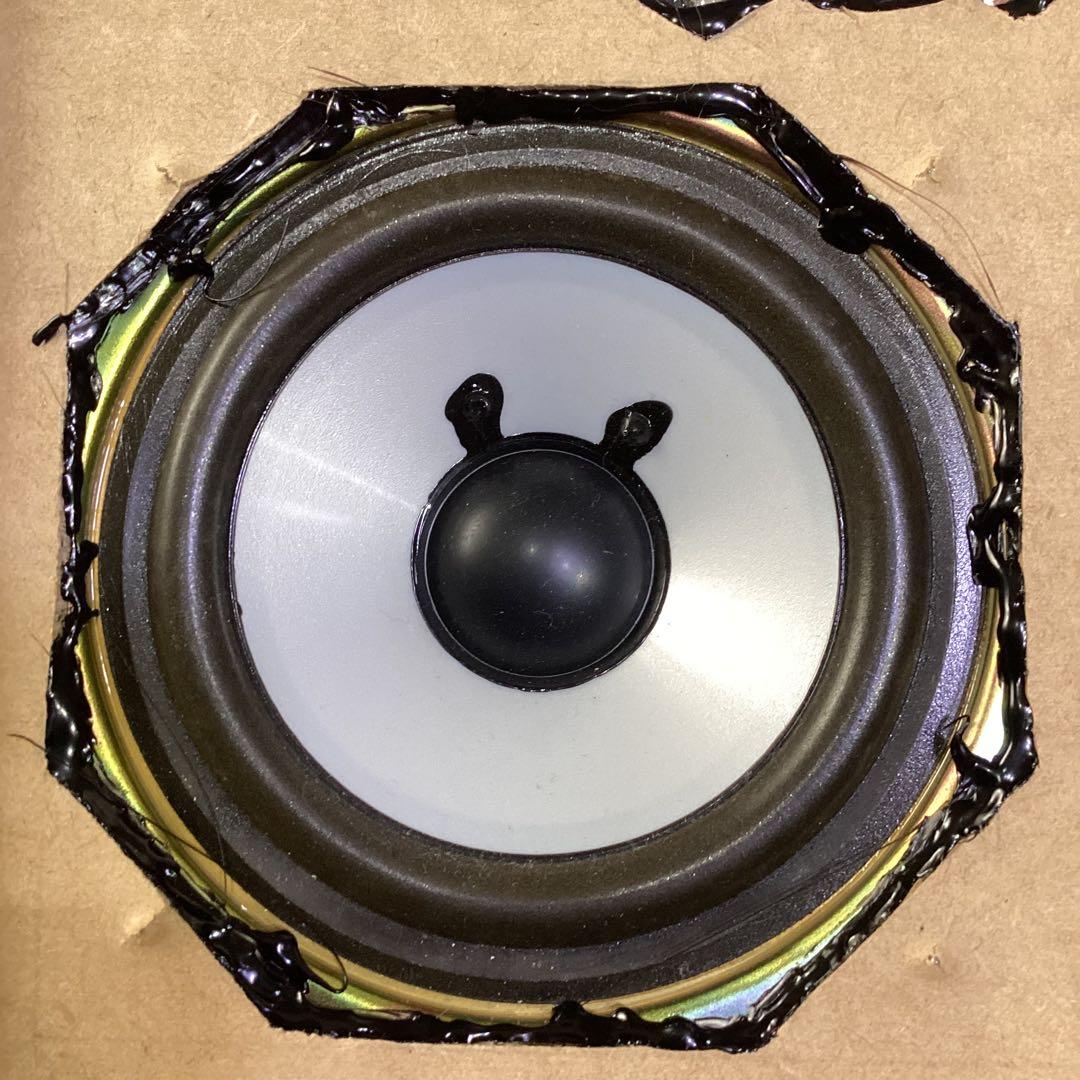 ビンテージ風自作スピーカー　10㎝2wayオイル仕上げで香しき世界