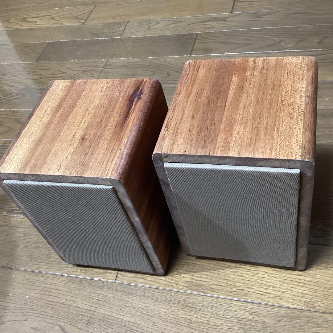 ビンテージ風自作スピーカー　10㎝2wayオイル仕上げで香しき世界