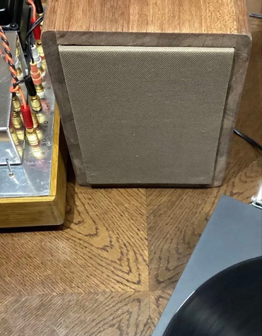 ビンテージ風自作スピーカー　10㎝2wayオイル仕上げで香しき世界