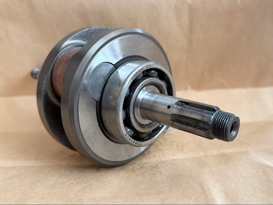 クリッピングポイント製 52mmストローククランクシャフト 6V