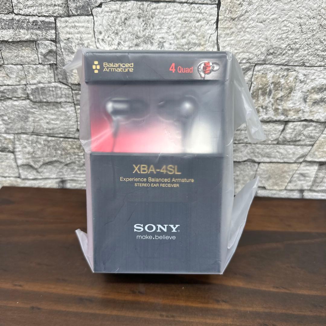 超貴重品！未開封品！SONY 密閉型インナーイヤーレシーバー XBA-4SL