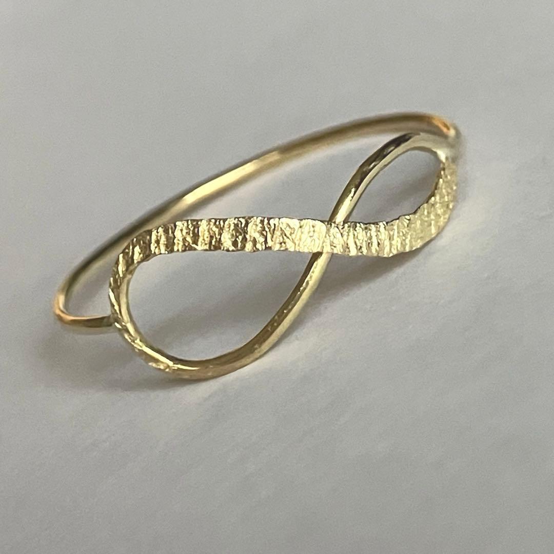 K18 18金　19号　リング　48