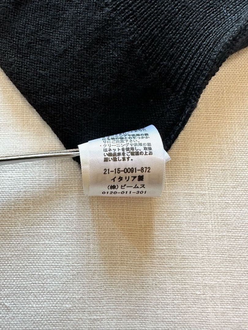 【美品】MORGANO per BEAMS F モルガーノ モクネックセーター