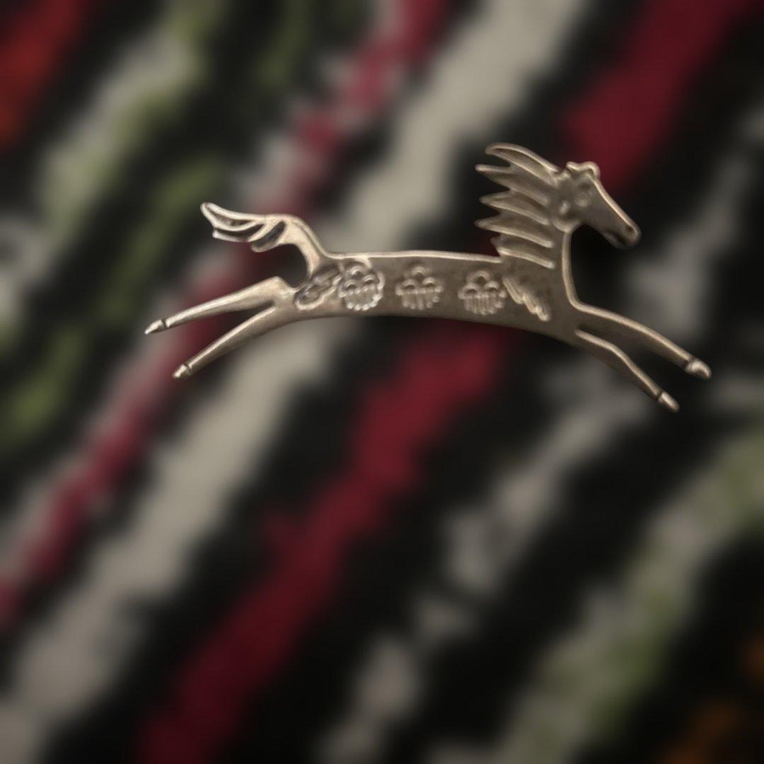 ハルポ　HARPO ロンハーマン　馬ブローチ