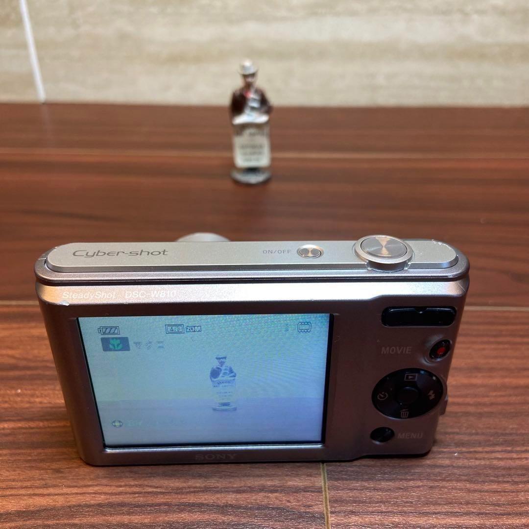 SONY Cyber-Shot DSC-W810 デジカメ ほぼ新品 3777