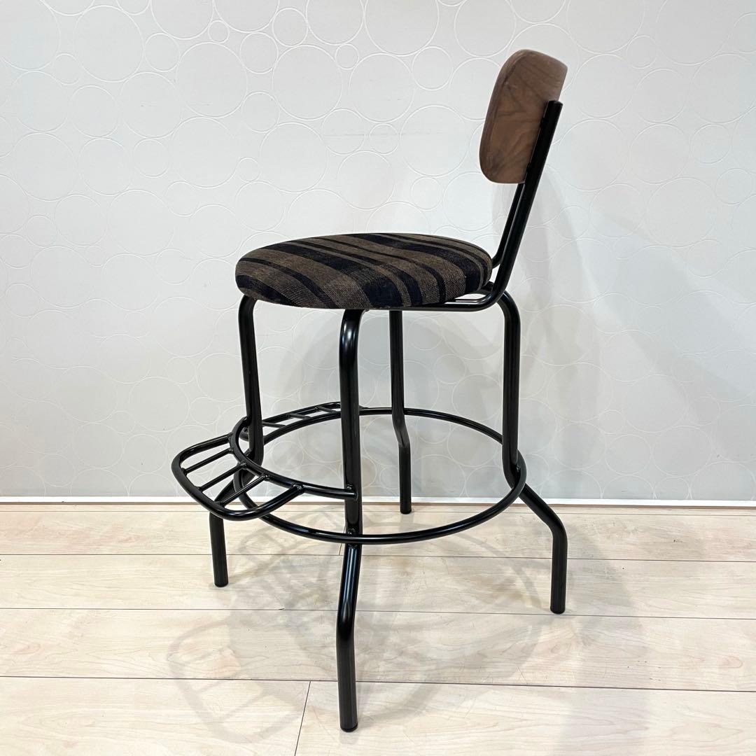 【希少・美品】ギターマンチェアー アイアン脚 スツール カウンターチェア 演奏用