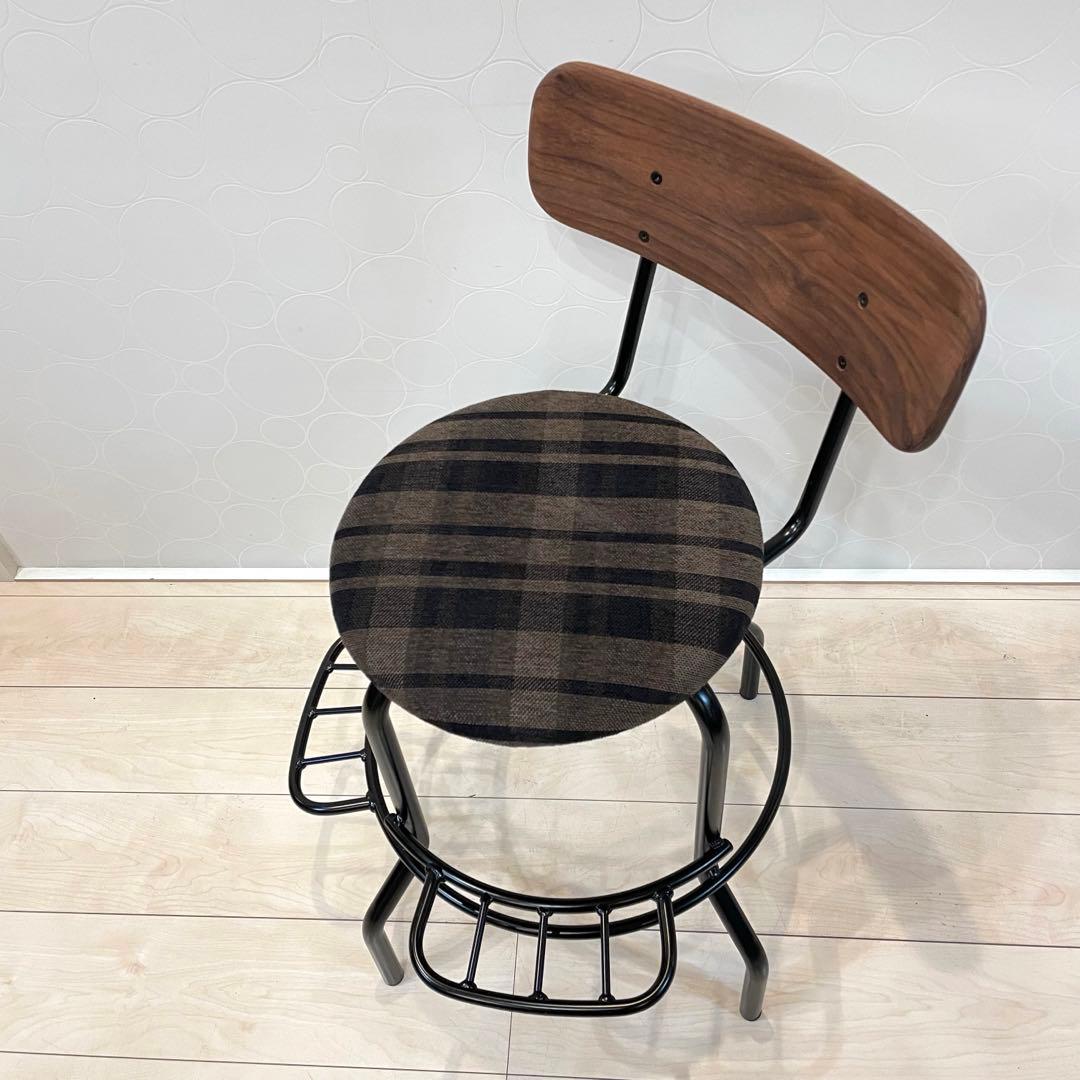 【希少・美品】ギターマンチェアー アイアン脚 スツール カウンターチェア 演奏用
