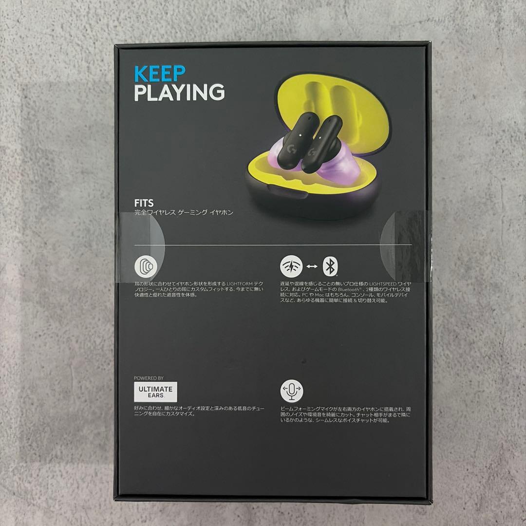 新品 G FITS Logicool ゲーミングイヤホン GHS-FITSBK