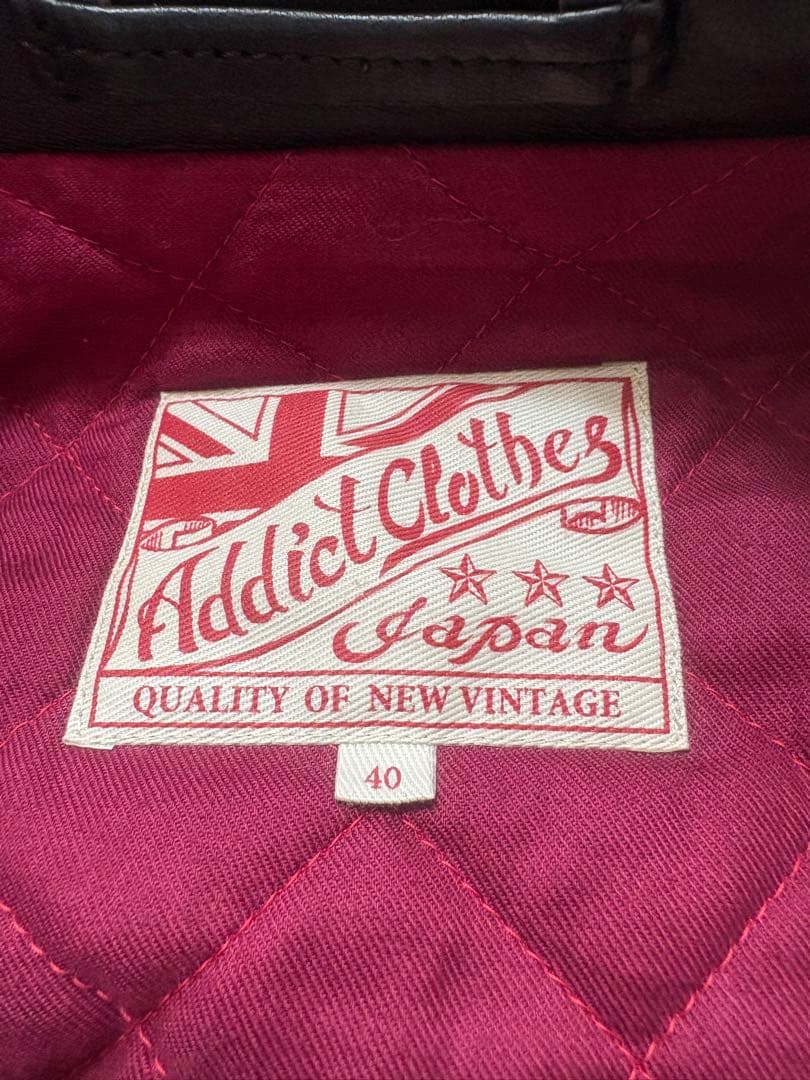 Addict Clothes シープレザー AD-01 40