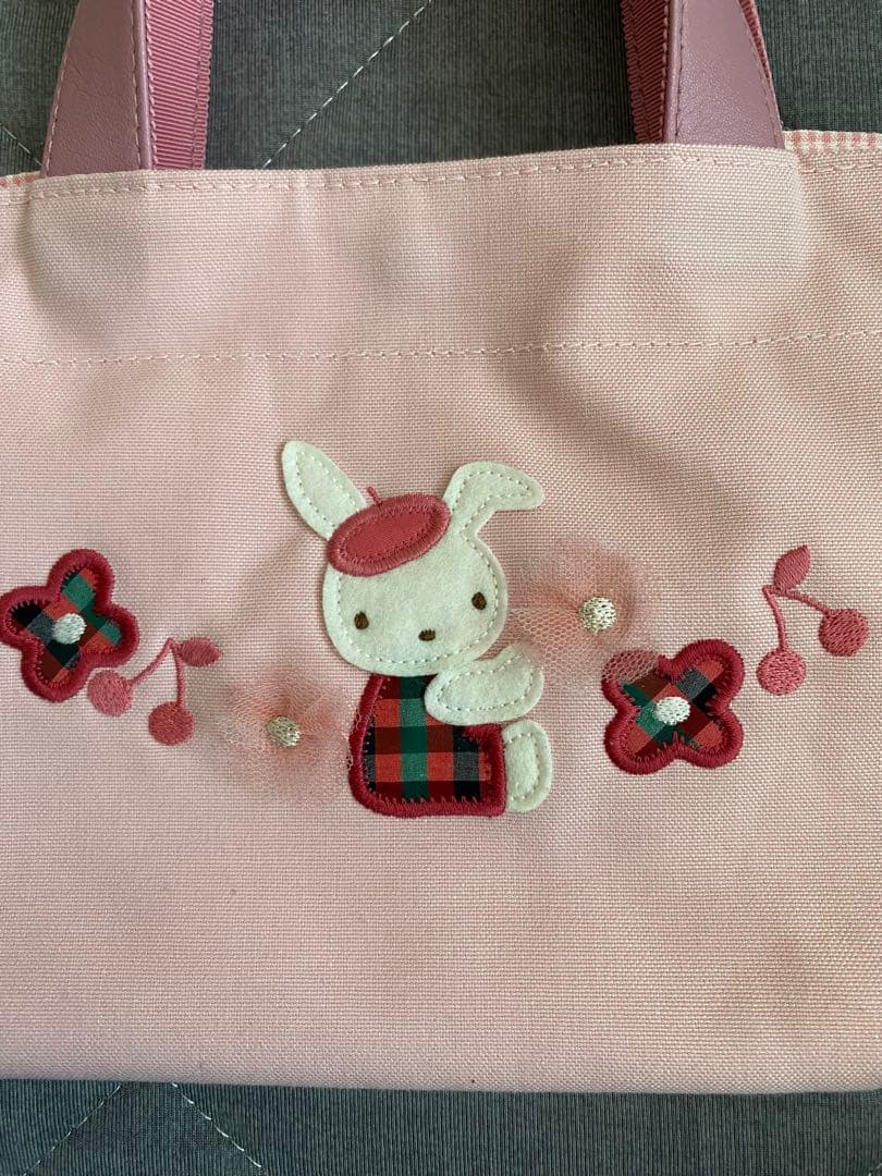 ファミリアデニムバッグ