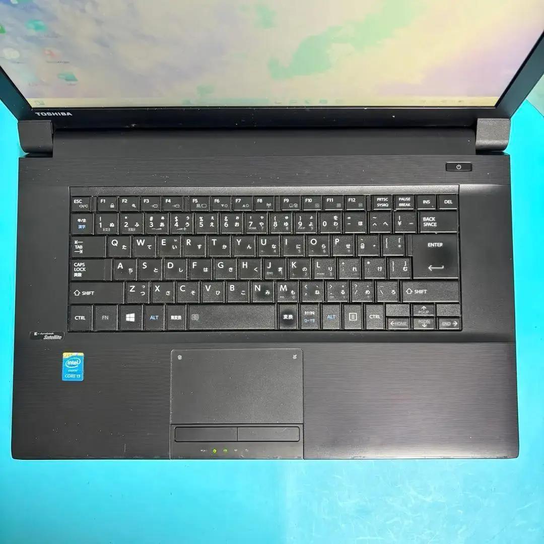 動作良好◎【オフィス付】東芝 ★Win11Pro★新品爆速SSD★i3ノートPC