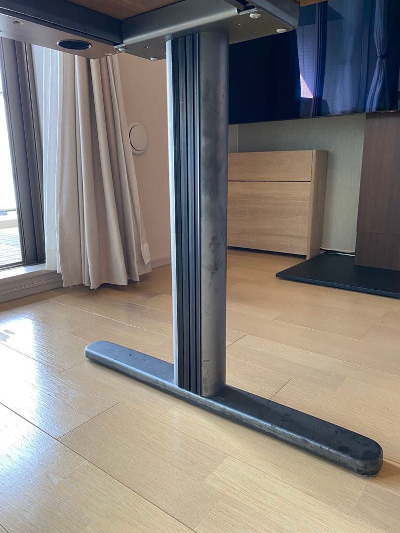 fantoni GLデスク T字脚 ブラック脚 幅160×奥行71×高さ72cm