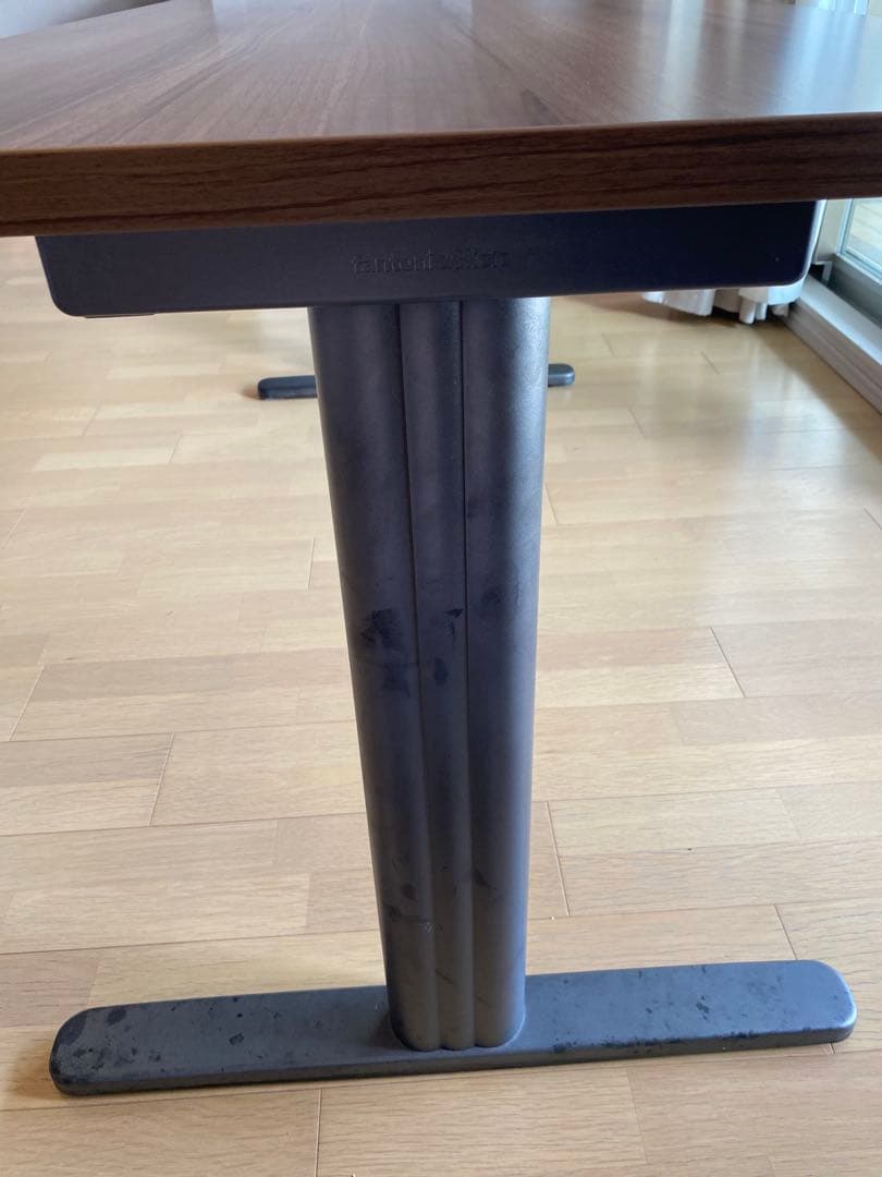 fantoni GLデスク T字脚 ブラック脚 幅160×奥行71×高さ72cm
