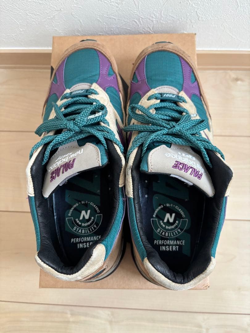 T*U様 New Balance 991 Palace コラボ スニーカー 27
