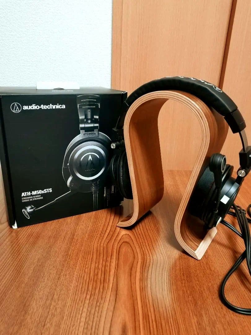 【美品】ATH-M50xSTS(高級カバー付き)