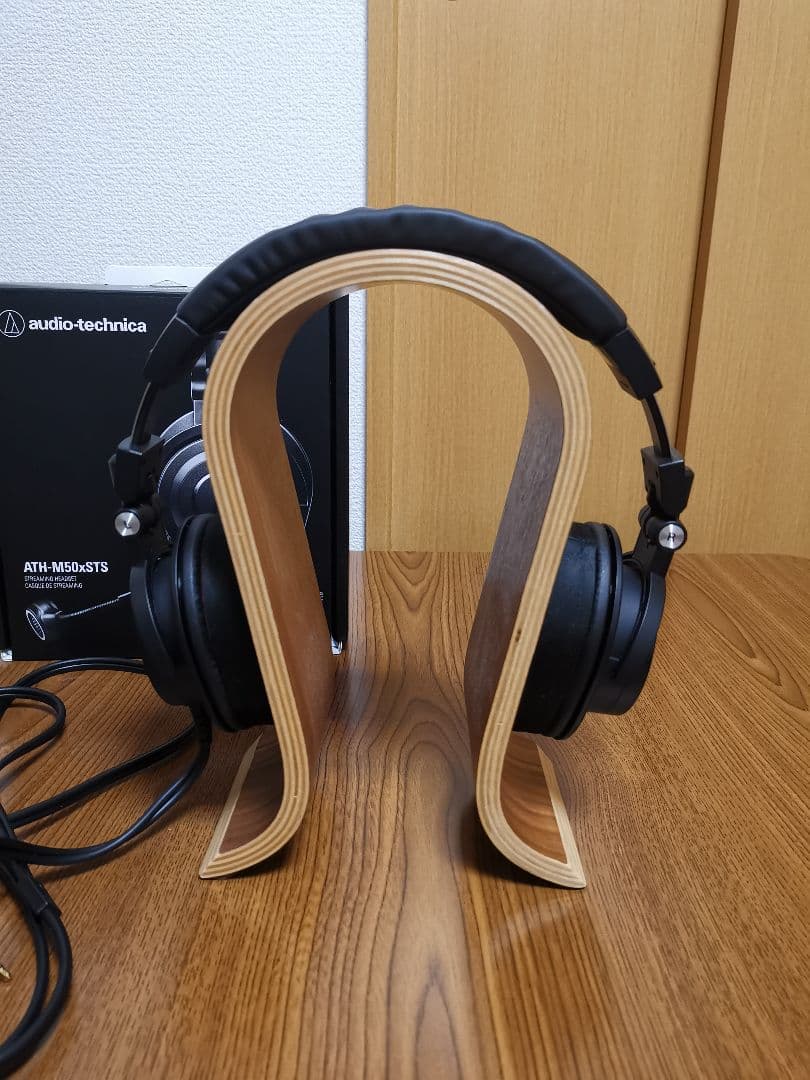 【美品】ATH-M50xSTS(高級カバー付き)