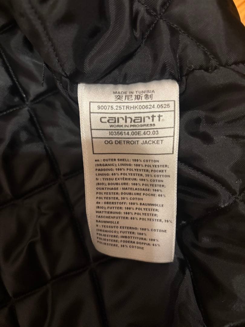 テ*]様 【極美品】Carhartt WIP OG Detroit Jacket