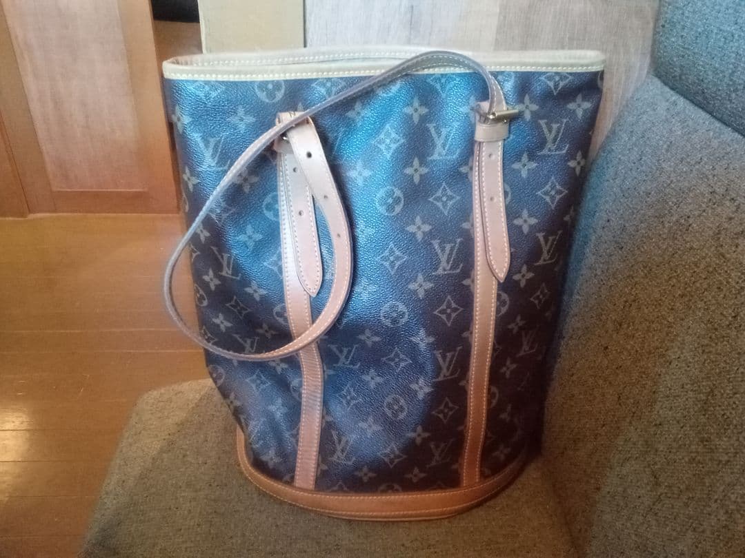 【1/16迄期間限定値引♪♪♪】ルイ・ヴィトン　モノグラム　バケットGM