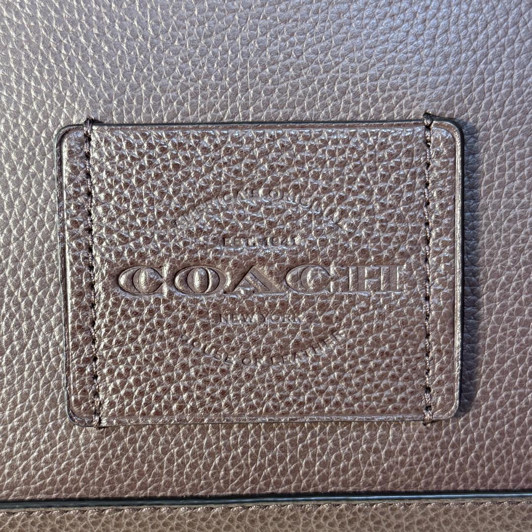 【極美品】コーチ ハドソン メッセンジャー ダークブラウン 2WAY 30623