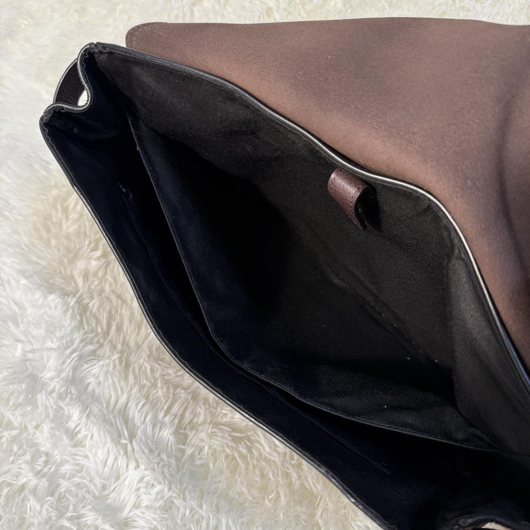 【極美品】コーチ ハドソン メッセンジャー ダークブラウン 2WAY 30623