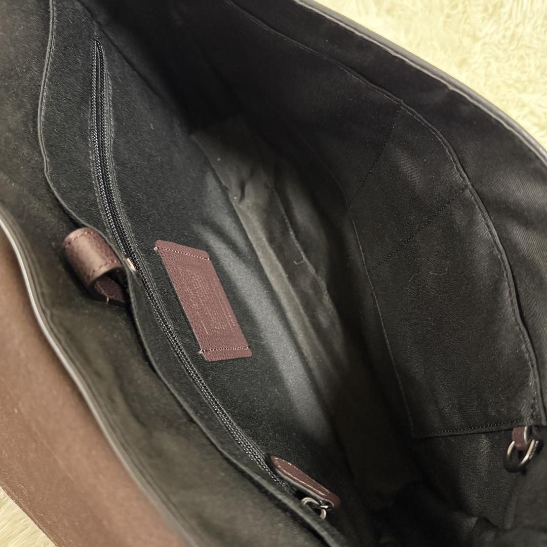 【極美品】コーチ ハドソン メッセンジャー ダークブラウン 2WAY 30623