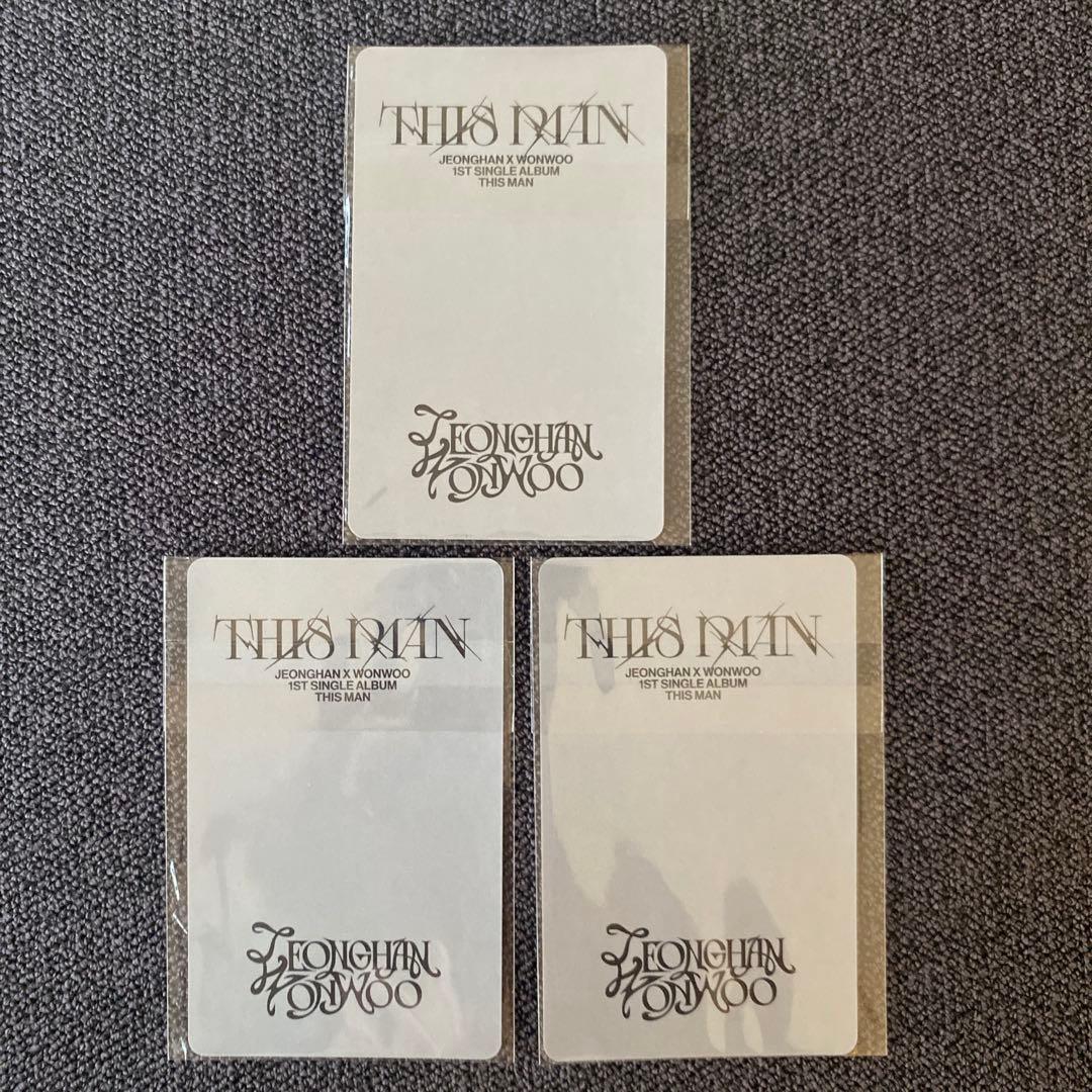 セブチ THISMAN ラキドロ 特典トレカ ジョンハン×ウォヌ