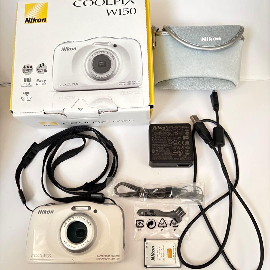 Nikon COOLPIX W150 コンパクトデジタルカメラ　ケース　純正