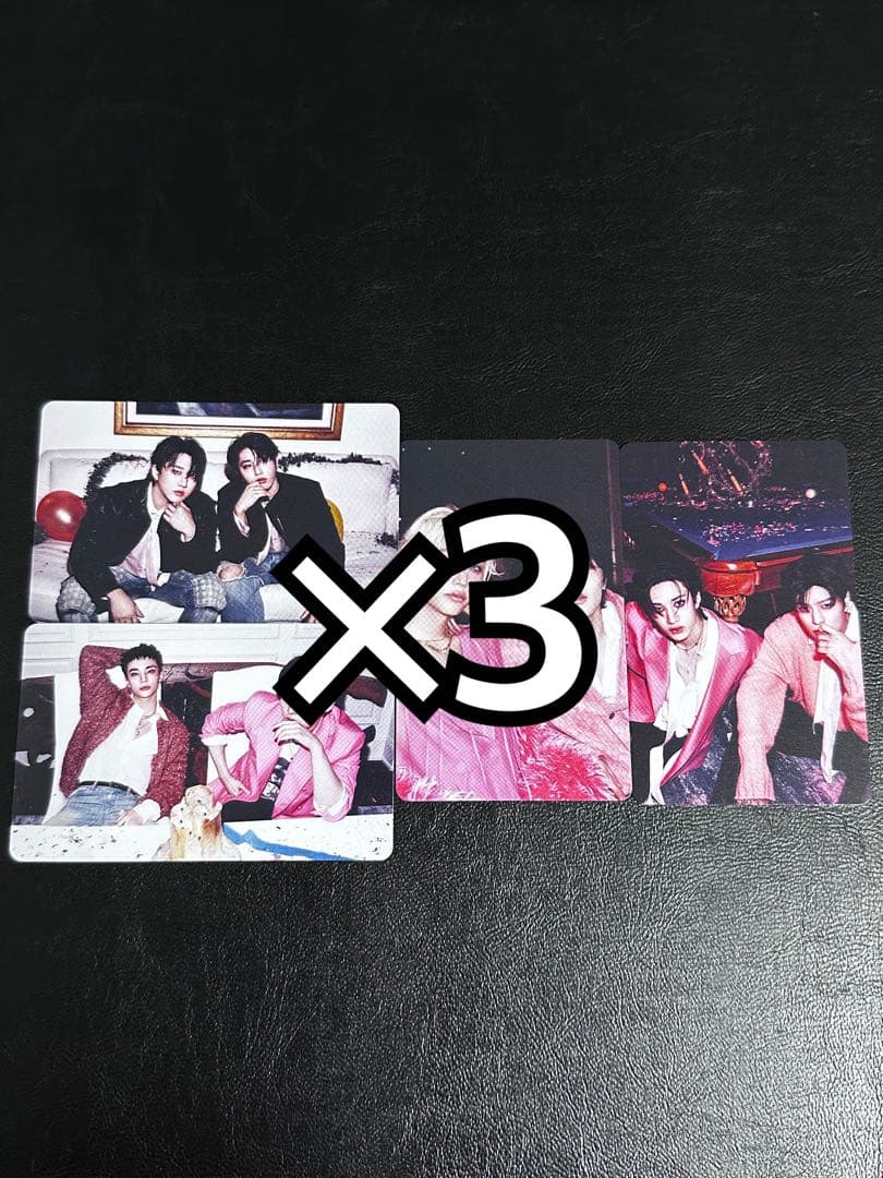 straykids Do it HMV ラキドロ トレカ B 4種 コンプ ×3