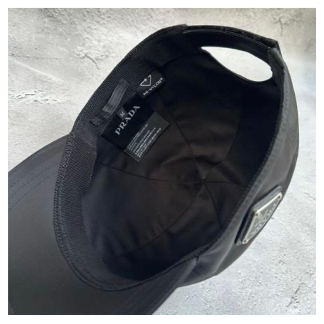 【未使用】PRADA Re-Nylon ブラック キャップ　M