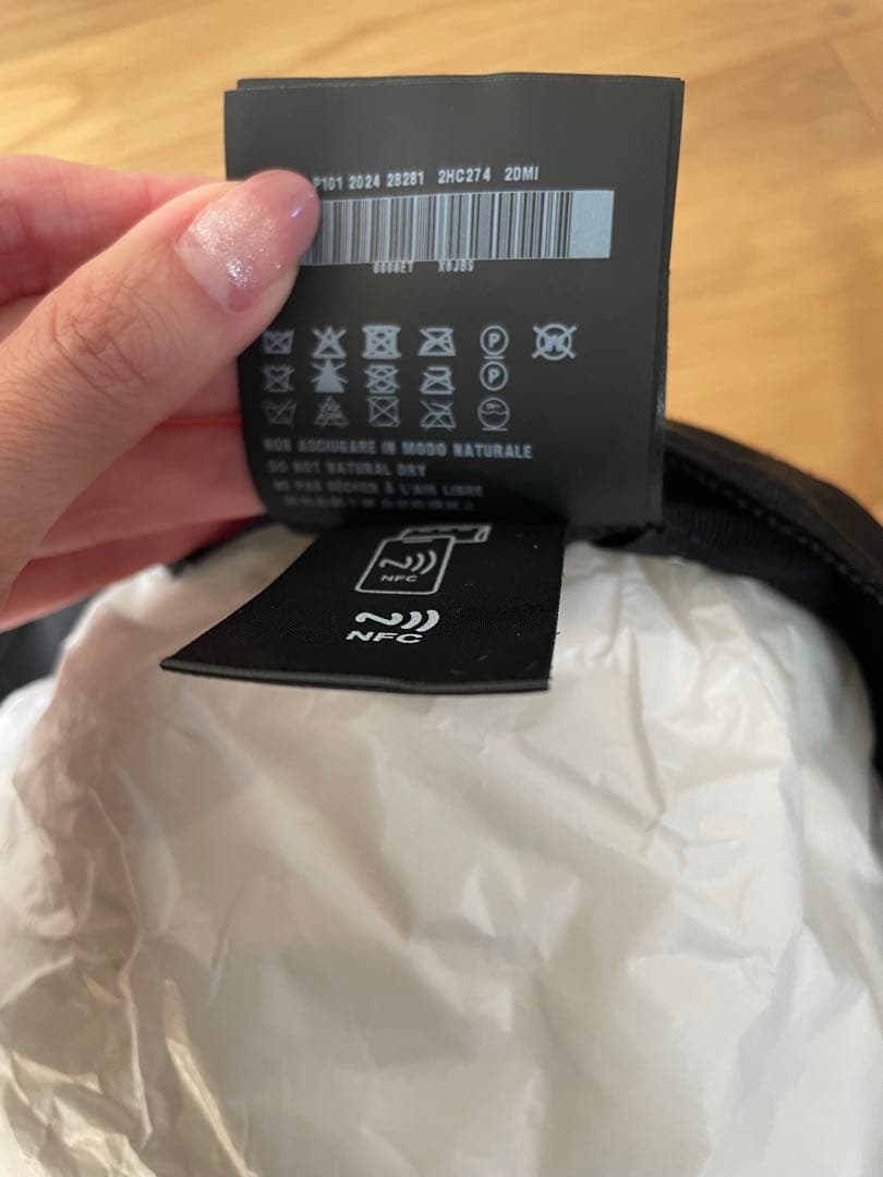 【未使用】PRADA Re-Nylon ブラック キャップ　M