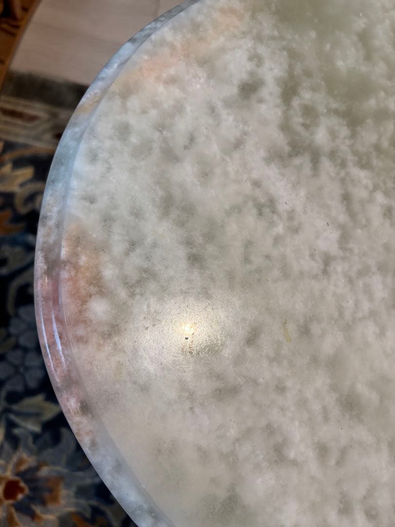 バロックスタイル ローテーブル 大理石天板