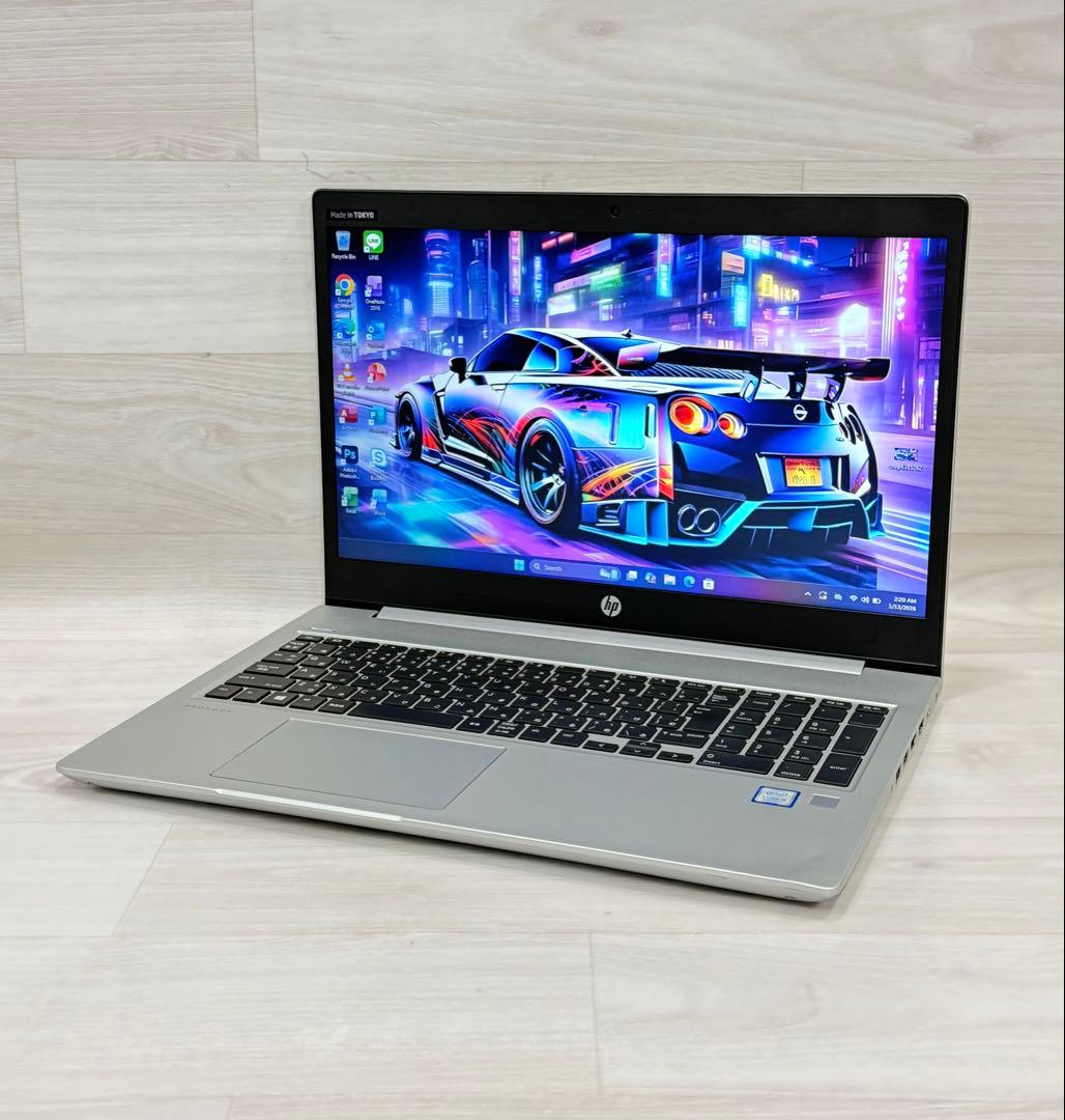 8世代Hp ProBook450 G6エイチピー/メモリー8GB/SSD+HDD
