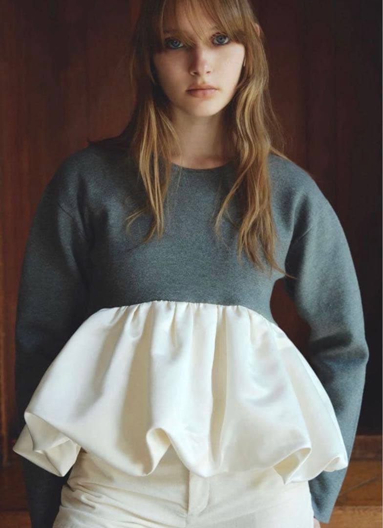 【新品即発送】Thetoe Aachen Balloon Peplum S