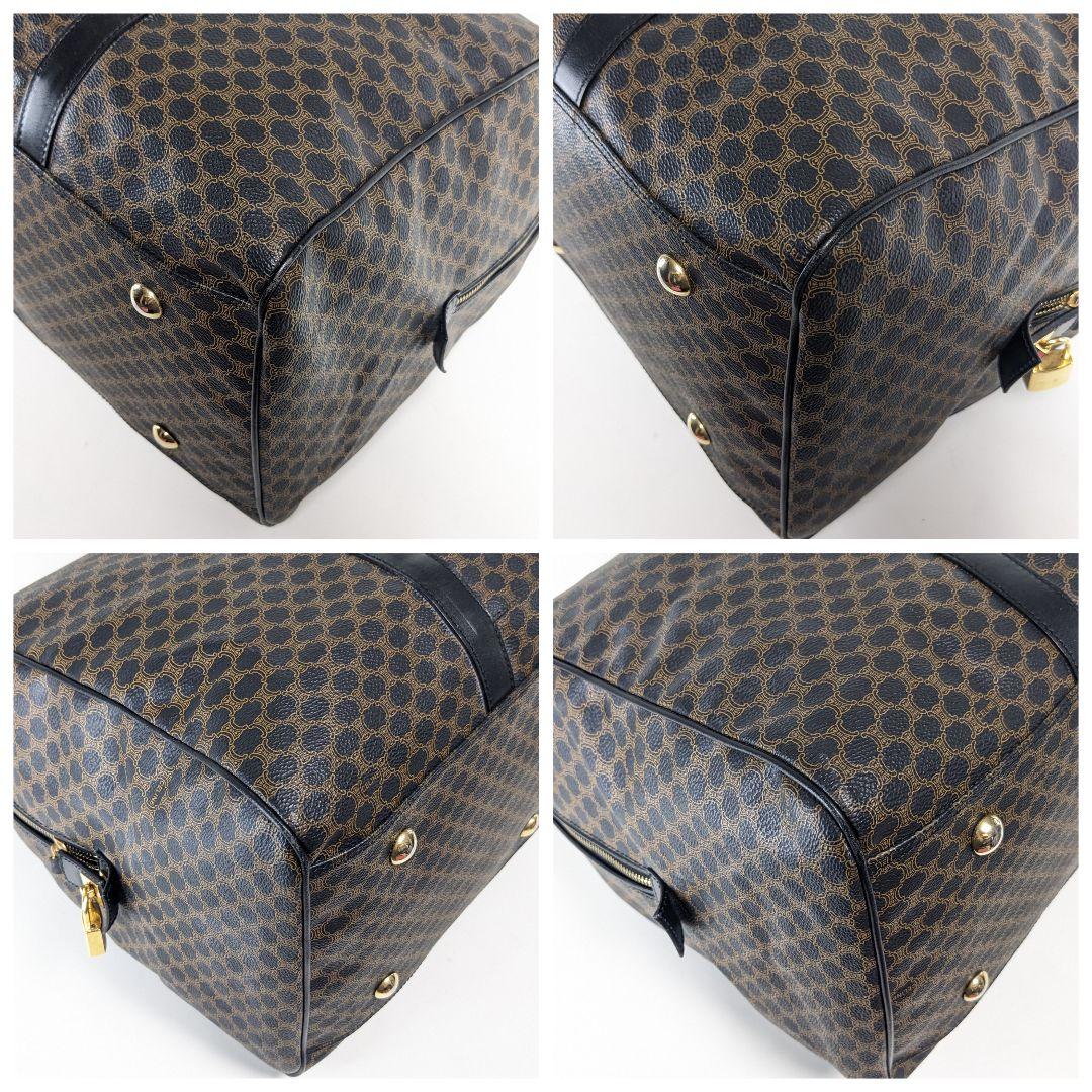 美品　CELINE　セリーヌ　ボストンバッグ　マカダム　トリオンフ　大容量