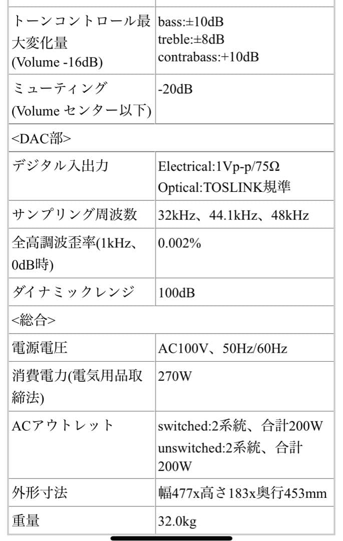 アンプ Onkyo Amply Integra A-2001