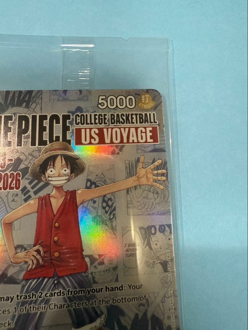【未開封】海外限定プロモ カレッジバスケ US VOYAGE モンキーDルフィ