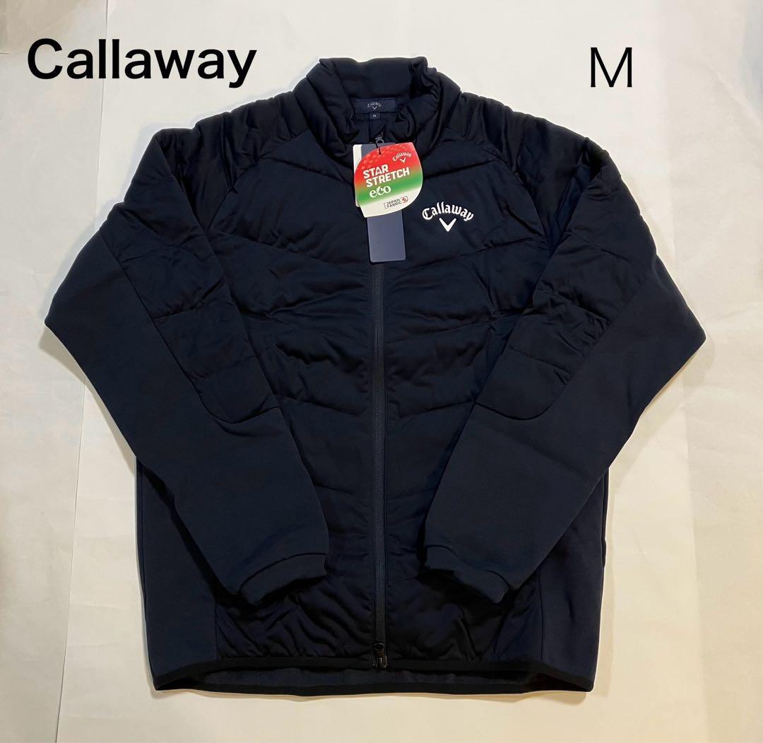 キャロウェイ メンズ 中綿 フリース ハイブリッド ブルゾン 未使用タグ付 M