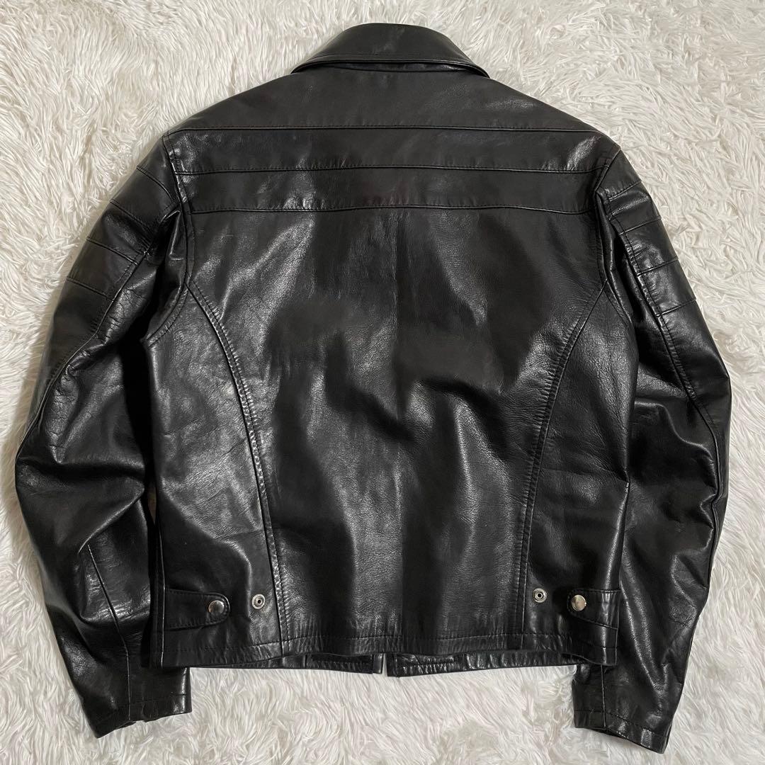 ハロルズギア レザージャケット 襟付き 馬革 ホースハイド