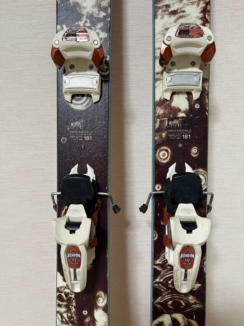 スキー板　moment UNDER WORLD 181cm