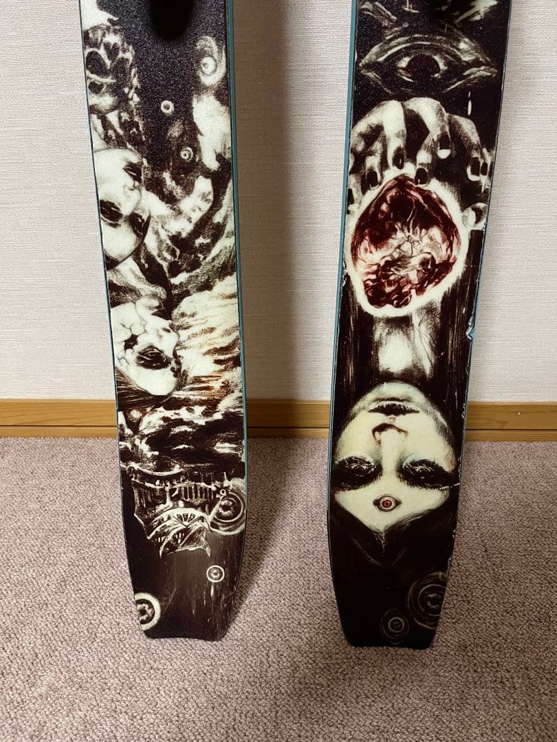 スキー板　moment UNDER WORLD 181cm