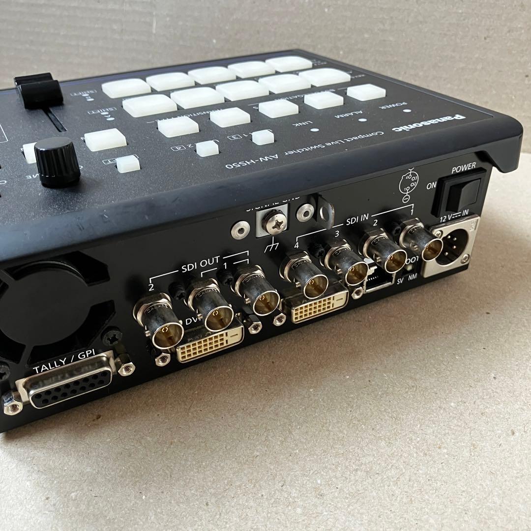 中古　Panasonic AW-HS50 コンパクトスイッチャー