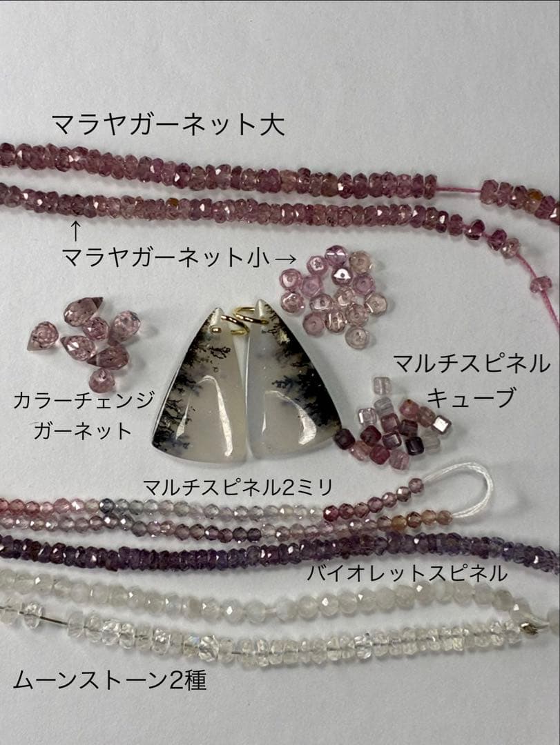 RiSaO＊　14kgf アイリスアゲート ラウンドピアス