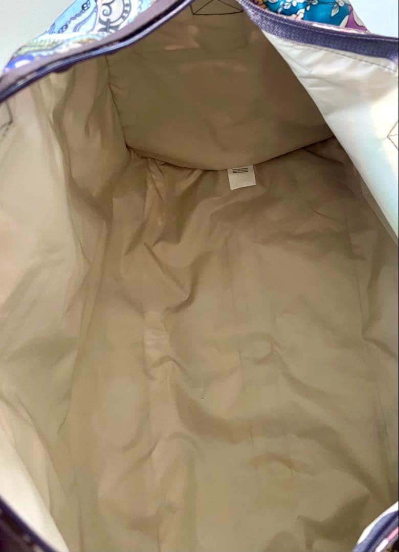 レスポートサック　HERITAGE SCARFAS柄　ラージボストンバッグ　美品