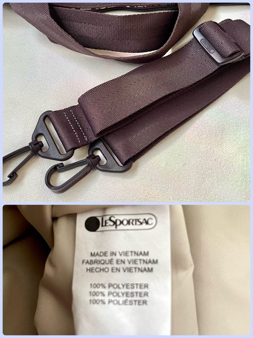 レスポートサック　HERITAGE SCARFAS柄　ラージボストンバッグ　美品