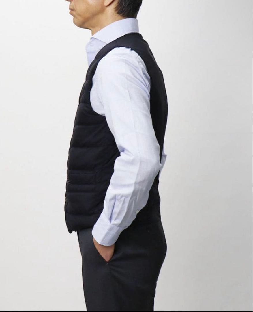 美品　国内正規品　ヘルノ / HERNO / ダウン ジレ　ブラック　44