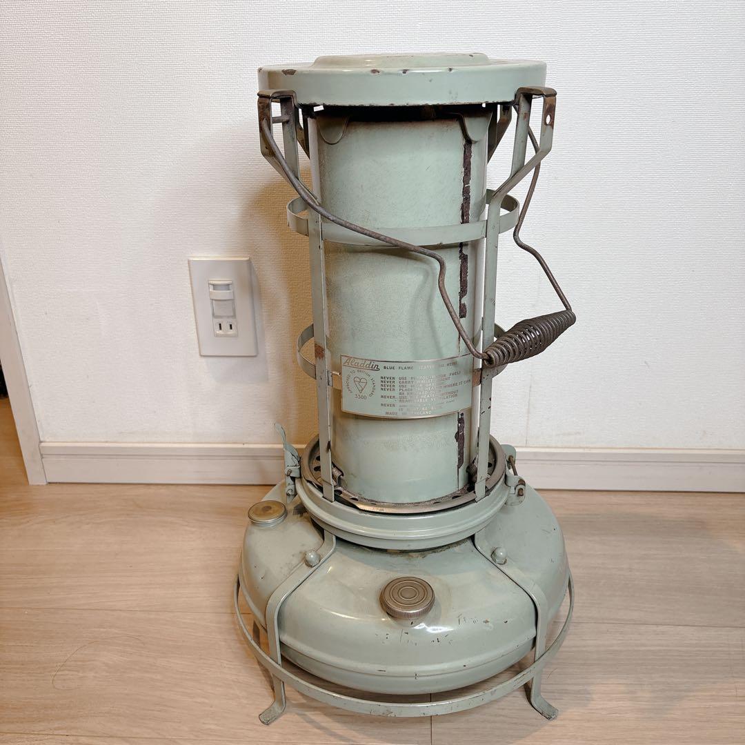 希少！アラジン 英国製 ブルーフレーム　ヒーター　H2201 ビンテージ