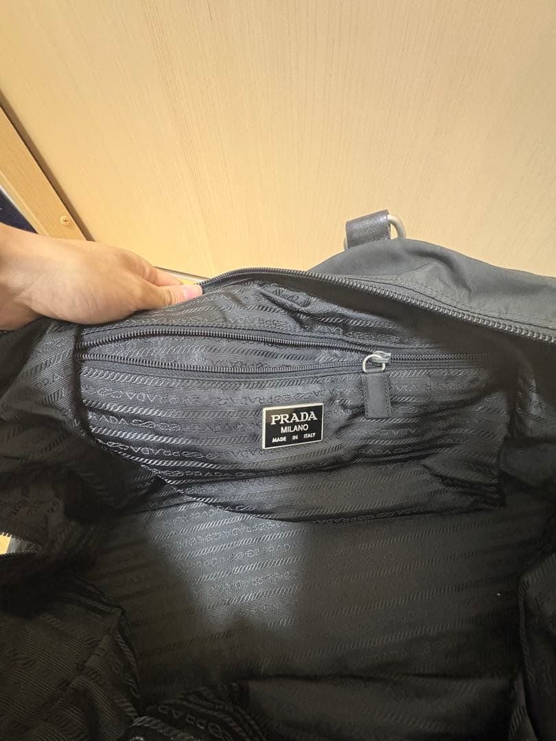 【正規品】PRADA プラダ　ボストンバック　黒