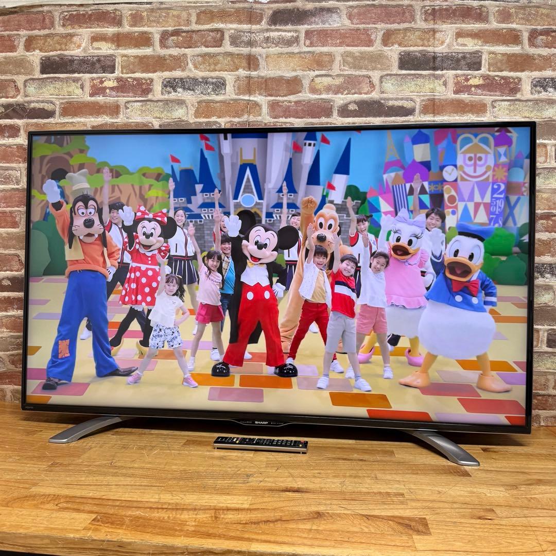 シャープ 55V型 4K 液晶テレビ AQUOS LC-55U30 動画アプリ○